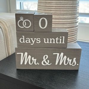 Wedding Countdown Blocks